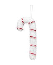 Pendente de Natal Bengala Vermelho e Branco 18cm