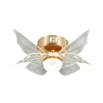 Pendente de Teto Butterfly Quarto Sala de Estar Bivolt 8W Pendente de Teto Butterfly Quarto Sala de Estar Bivolt 8W