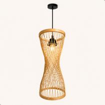 Pendente de Teto Fibra de Bambu Natural 40cm P-IPANEMA Pendente de Teto Fibra de Bambu Natural 40cm P-IPANEMA