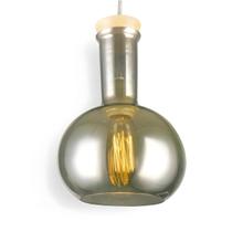 Pendente de Vidro Jamil Cobre Luminária Moderna Retrô Pendente de Vidro Jamil Cobre Luminária Moderna Retrô