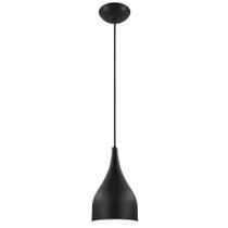 Pendente Decor Luminária Gota Alumínio Preto/Branco G Pendente Decor Luminária Gota Alumínio Preto/Branco G
