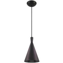 Pendente Decor Luminária Indian Alumínio Preto/Preto G Pendente Decor Luminária Indian Alumínio Preto/Preto G