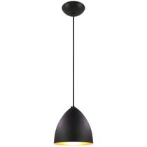 Pendente Decor Luminária Venus Alumínio Preto/Cobre Pendente Decor Luminária Venus Alumínio Preto/Cobre