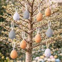 Pendente Decoração Ovinhos De Páscoa Coelho 5x3cm Kit 36pçs Pendente Decoração Ovinhos De Páscoa Coelho 5x3cm Kit 36pçs