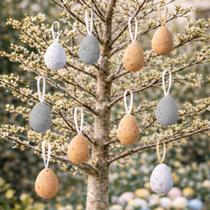 Pendente Decoração Ovinhos De Páscoa Coelho 5x3cm Kit 72pçs Pendente Decoração Ovinhos De Páscoa Coelho 5x3cm Kit 72pçs