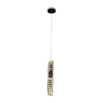 Pendente Decorativa em LED 3000k Retangular Metal/Cristal LED 3000K Sindora DCD02807