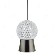 Pendente Diamante 6+3W Grafite 3000K - Iluminação LED