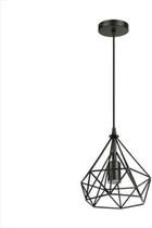 Pendente Diamante Aramado Piramidal 38cm Sem Cupula Startec