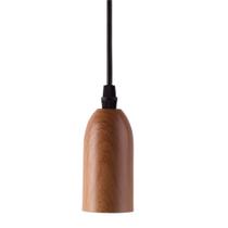 Pendente Dot Metal Longo Vintage Amadeirado - 15050657 - TASCHIBRA