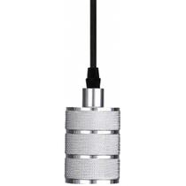 Pendente Dot Metal Rock Retro Cromado Prata Taschibra