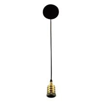 Pendente Dote Metal Wave Ouro E27 Taschibra
