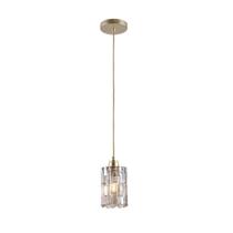 Pendente Dourado Vidro Conhaque Ambar Bancada Lavabo Ace33