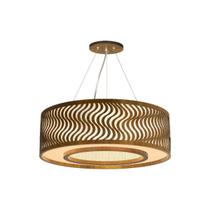 Pendente Dunas Anel 55Cm Para Mesa Sala De Jantar Bancada