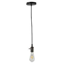 Pendente Dusty Preto Pérola Para Lampadas E27 Nordecor