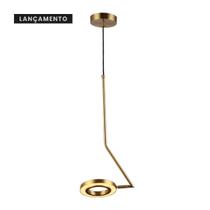 PENDENTE EGO Ø22 + HASTE 75CM - BRONZE 10w 3000K