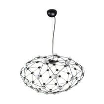 Pendente Ellipsis Preto LED 27W Bella Iluminação JJ010m St2220