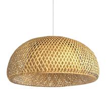 Pendente Em Fibra Natural Bambu Grande 60 Cm Mesa Boho Nat54 Pendente Em Fibra Natural Bambu Grande 60 Cm Mesa Boho Nat54