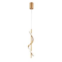 Pendente em LED Decorativo 3000K 10W 40CM Metal Dourado Sindora DCD03171 Pendente em LED Decorativo 3000K 10W 40CM Metal Dourado Sindora DCD03171