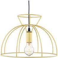 Pendente em metal aramado dourado - 24cm Pendente em metal aramado dourado - 24cm