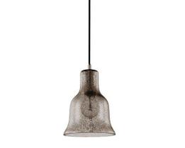 Pendente em vidro antique cromado