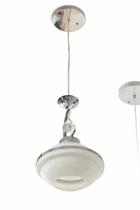 pendente em vidro branco redondo branco wollux ref 6117