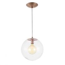 Pendente em Vidro Esfera 20cm Madelustre