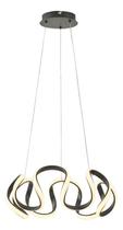 Pendente Espiral Led Preto Galaxy Deluxe Preto Pendente Espiral Led Preto Galaxy Deluxe Preto