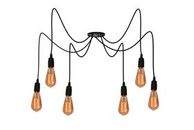 Pendente Estilo Industrial Modelo Aranha 6 fios de 2 metros