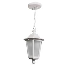 Pendente Externo Grega Sextavado Branco Dital Pendente Externo Grega Sextavado Branco Dital