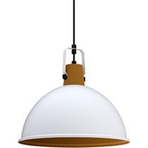 Pendente Factory M Branco/Cobre Taschibra Pendente Factory M Branco/Cobre Taschibra