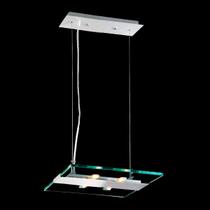 Pendente flat quadrado 35cm 4 lamp. g-9