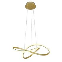 Pendente Fluire 432 Led 0,2W Dourado Bella Sb001 Pendente Fluire 432 Led 0,2W Dourado Bella Sb001