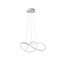 Pendente fluire branco (c)58cm (l)55cm (a)24cm 1x30w 3000k 1500lm - sb001w