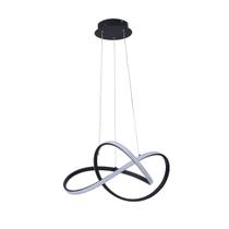 Pendente Fluire Preto Fosco LED 30W 3000K Bivolt SB001B Bella Pendente Fluire Preto Fosco LED 30W 3000K Bivolt SB001B Bella
