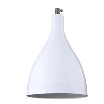 Pendente Funil Branco 7051 Vertical Iluminação