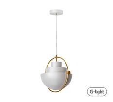 Pendente G-light Fase Branco P/1 Lamp E27
