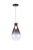 Pendente Glass Vase Fumê 33cm Led 5W 3000K Bivolt