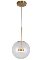 Pendente Globo Dourado 30cm Led 10W 3000K Bivolt 14611-PL