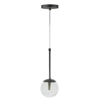 Pendente Globo Esfera de Vidro 12cm - PRETO - Vidro Cristal Pendente Globo Esfera de Vidro 12cm - PRETO - Vidro Cristal