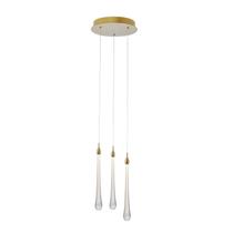 Pendente Goccia 30cm x 41cm 3x3w 3000k 480 Lúmens OC002M Bella Iluminação Pendente Goccia 30cm x 41cm 3x3w 3000k 480 Lúmens OC002M Bella Iluminação