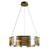 Pendente Gonna Dourado 60cm 24w Led - Gon1pd01dr060 - Bella