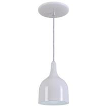 Pendente Gota Luminária Lustre Branco