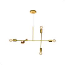 Pendente Hashteg 6XE27 Hastes Flexiveis 3032/6