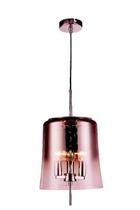 Pendente Hive Metal Vidro Cobre 27x25cm 3E14 PD1134 New Line