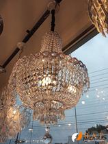 Pendente império 400 cristal transparente