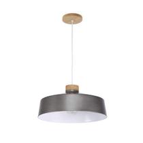 Pendente Industrial Alumínio 45,5cm Vibrance Madelustre