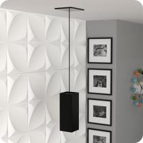 Pendente Industrial Preto Quadrado Moderno Luminária ELG Pendente Industrial Preto Quadrado Moderno Luminária ELG