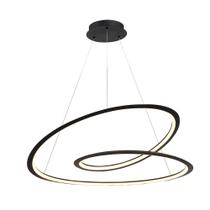 Pendente Infini Preto 79cm 61w 3000k Led - Dw008b - Bella