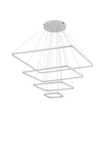 Pendente Inverse 4 Módulos Branco 80cm LED 120W 3000K Bivolt com Cabo de 4,7 Metros Pendente Inverse 4 Módulos Branco 80cm LED 120W 3000K Bivolt com Cabo de 4,7 Metros