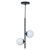 Pendente Jabuticaba /2 Globo de Vidro - Preto Pendente Jabuticaba /2 Globo de Vidro - Preto